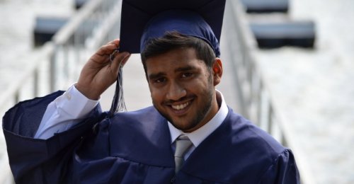 Male grad